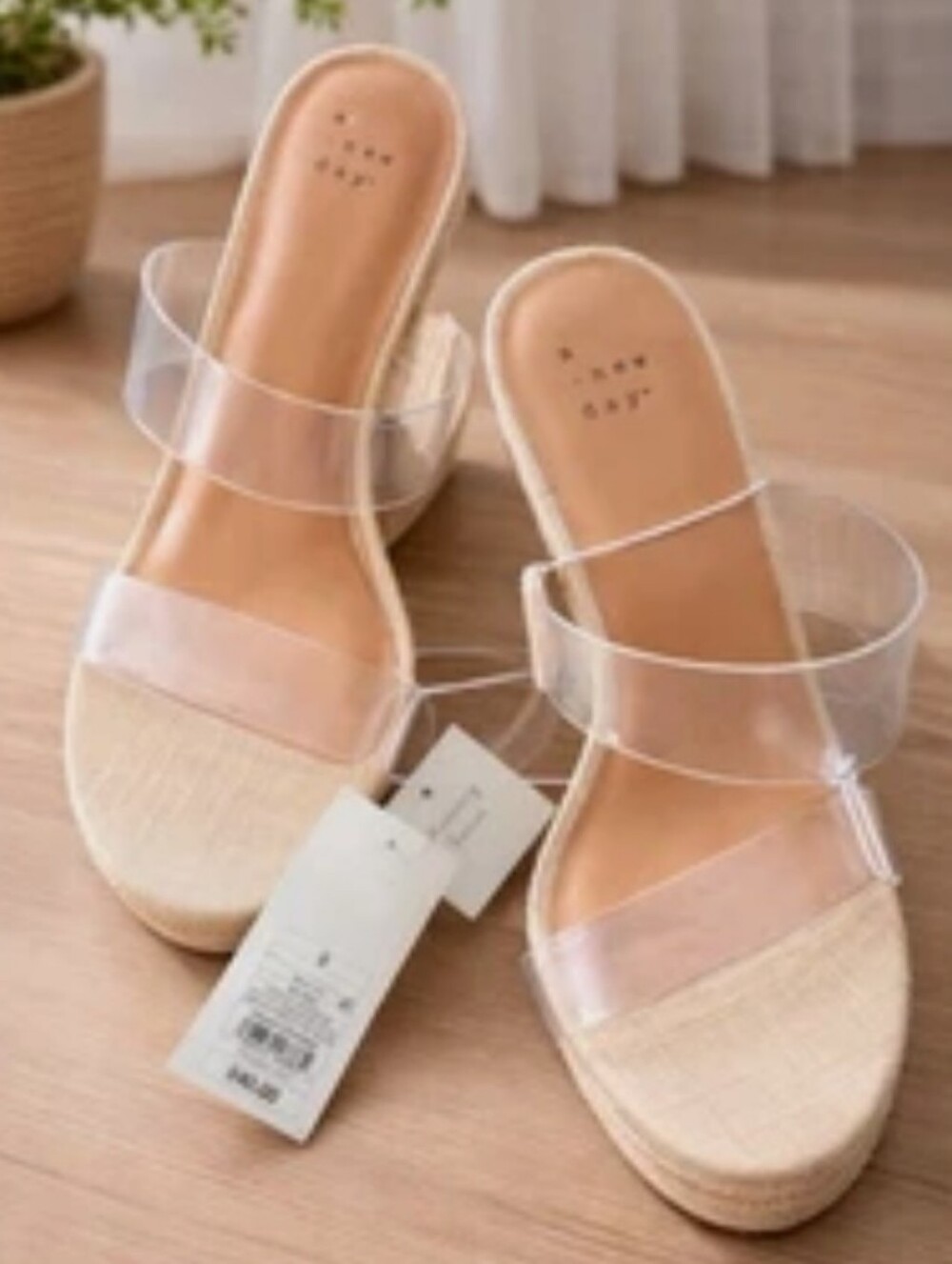 Espadrille Wedge Platform Sandals ~ Size 8.5